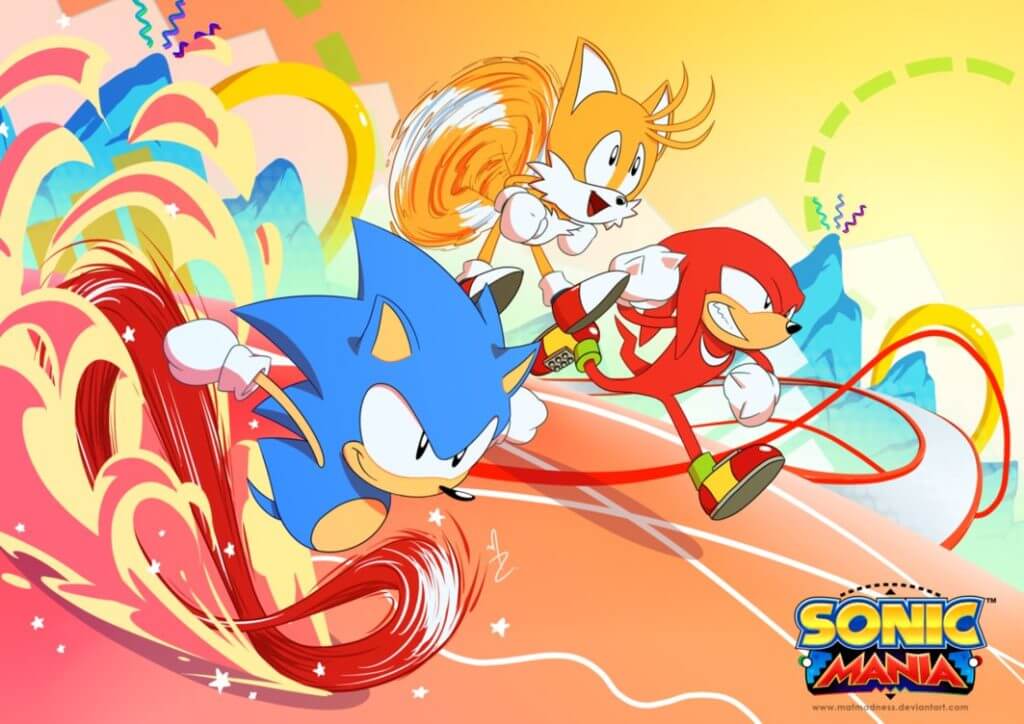 Sonic Mania Plus, Sonic the Hedgehog, Sonic, Tails, Knuckles