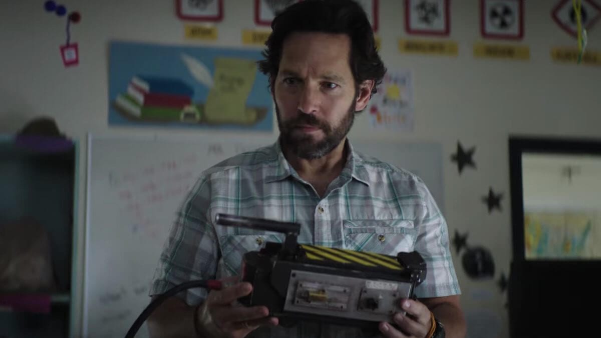 Ghostbusters: Afterlife trailer, Paul Rudd