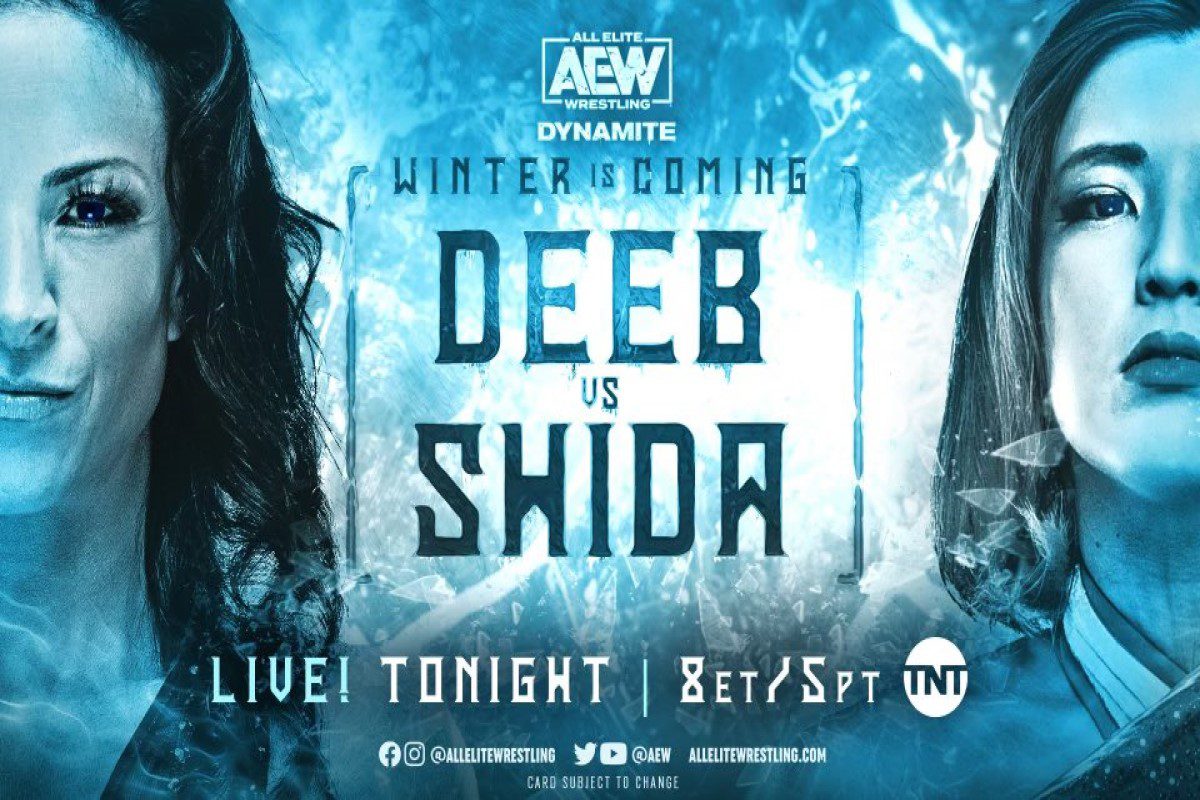 Serena Deeb vs, Hikaru Shida, AEW Dynamite, Winter is Coming results