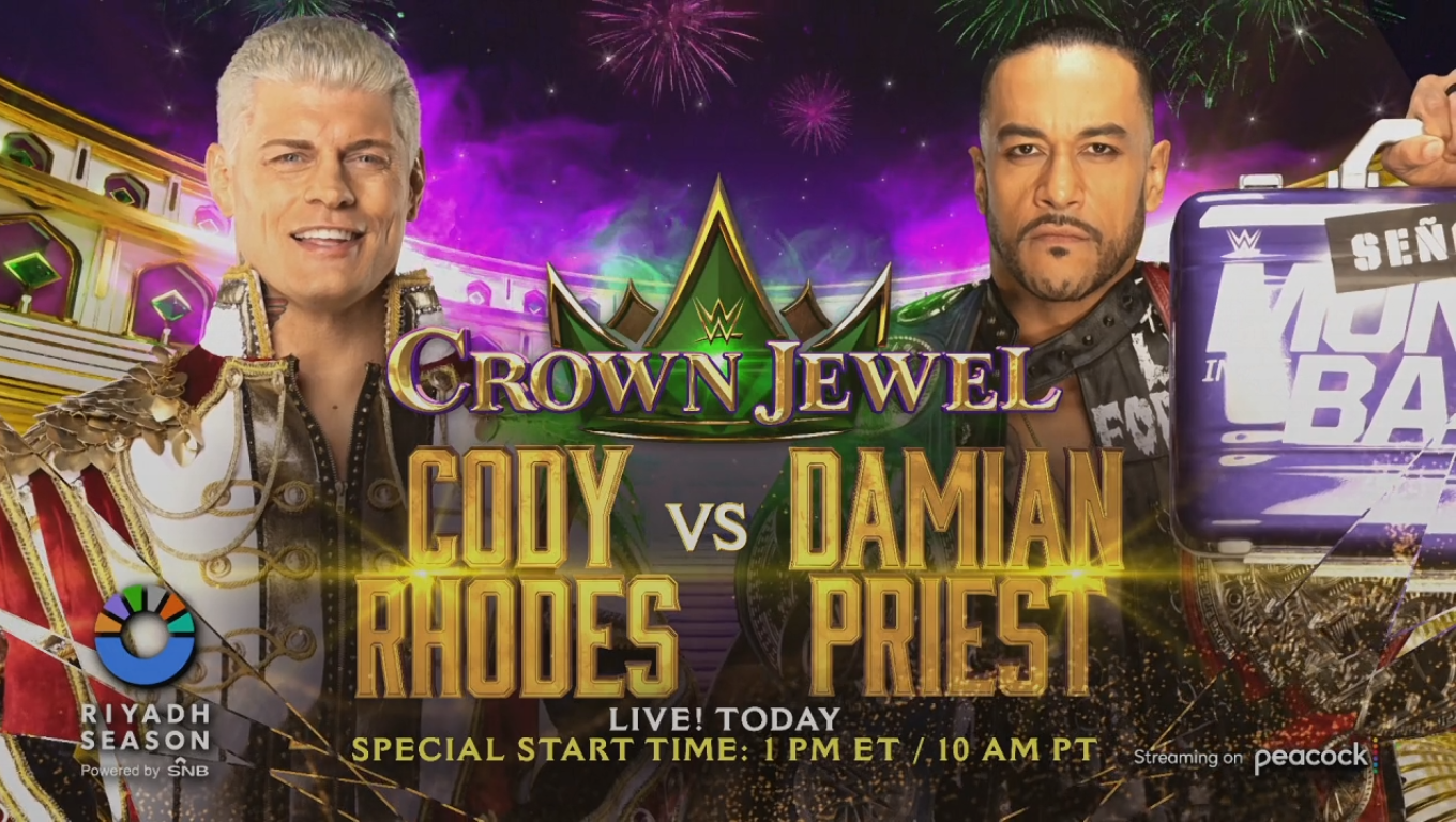 WWE Crown Jewel Results (2023): Cody Rhodes vs Damien Priest