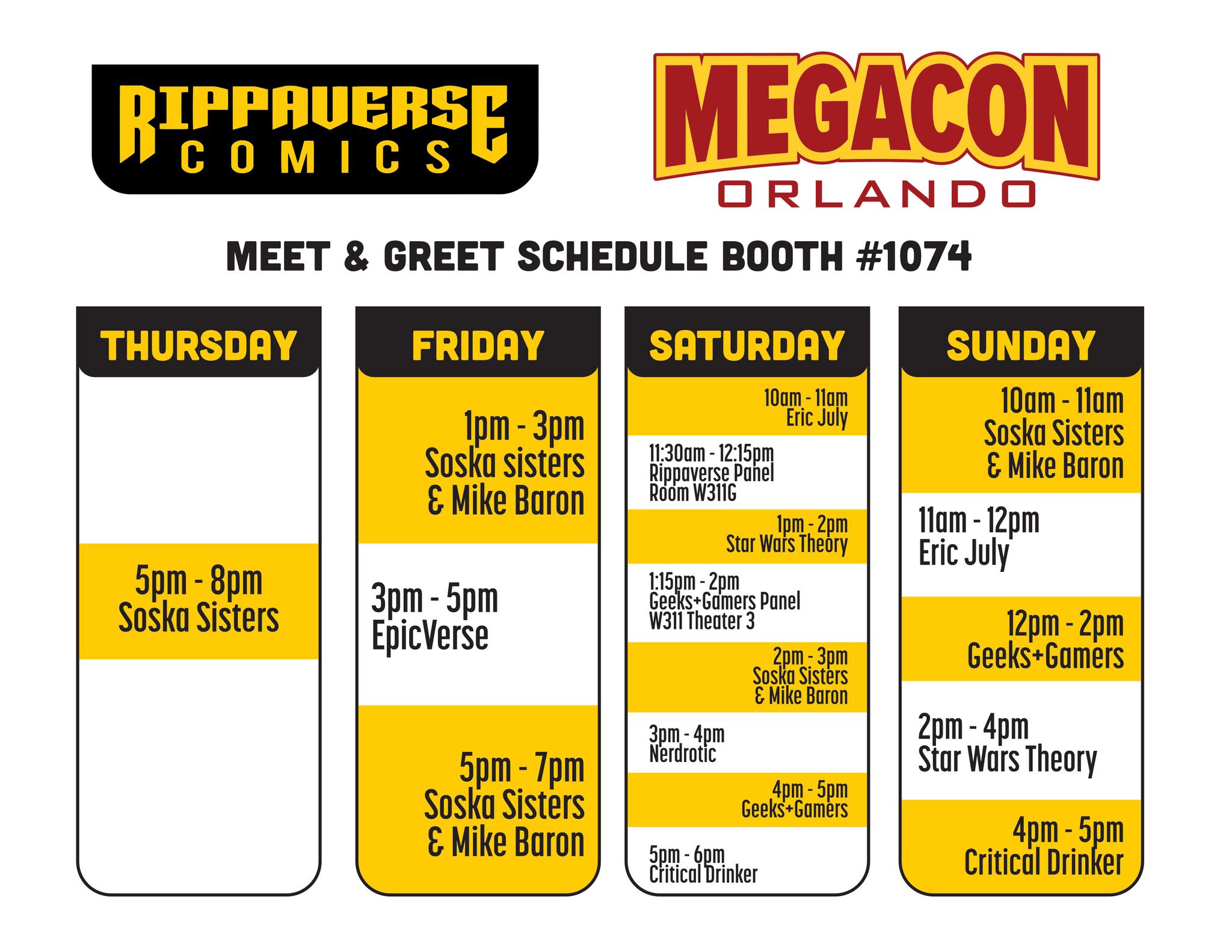 Geeks + Gamers is Coming to MEGACON 2024! - Geeks + Gamers