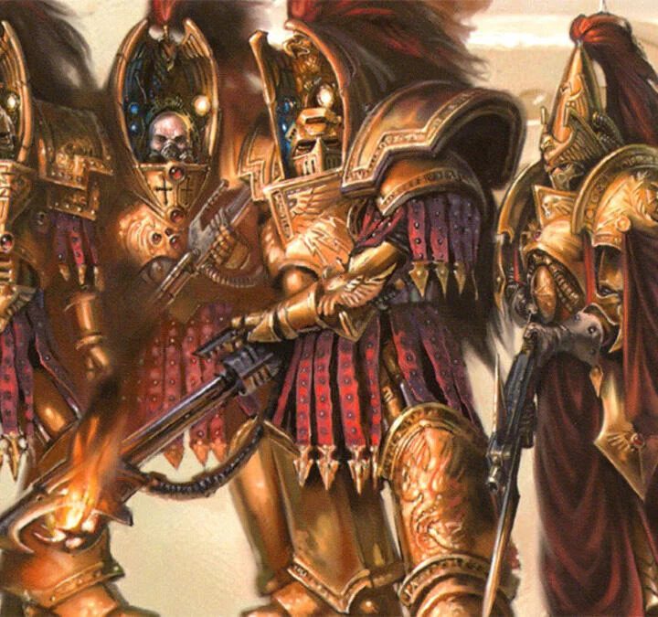 Warhammer 40K female custodes