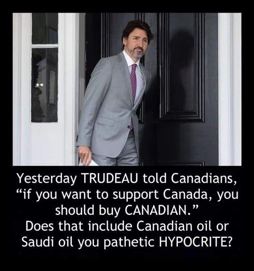 Buy Canadian ... Trudeau