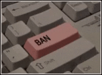 ban button