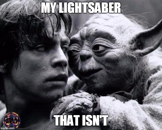 3_Star_Wars_meme_Luke_and_Yoda_My_lightsaber_that_isnt_thread_9009437