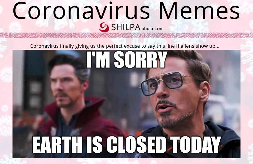 coronavirus-memes-earth-is-closed-today