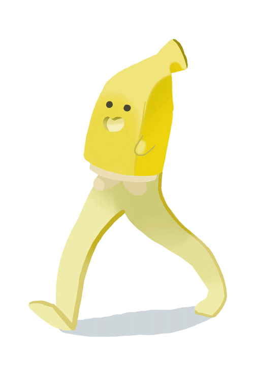 walking banana