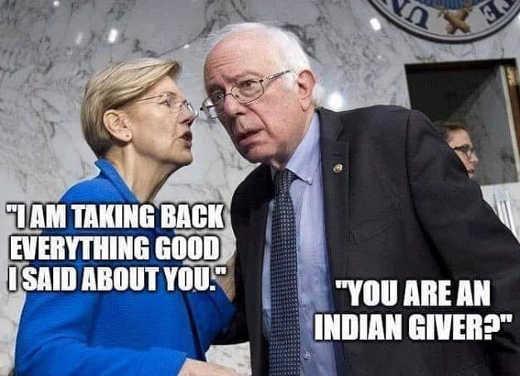 elizabeth-warren-taking-back-everything-good-i-said-about-you-bernie-sanders-you-are-an-indian-giver