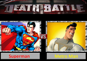 death_battle__superman_vs_metro_man_by_darkkomet-d84lp9v