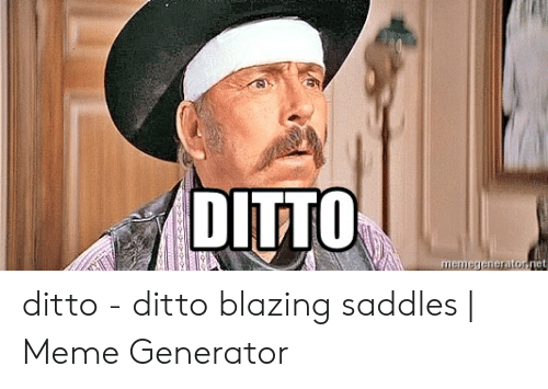 ditto-ditto-ditto-blazing-saddles-meme-generator-51990224
