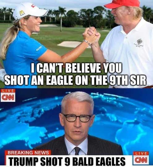 cant-believe-shot-eagle-golf-trump-cnn-shot-9-bald-eagles