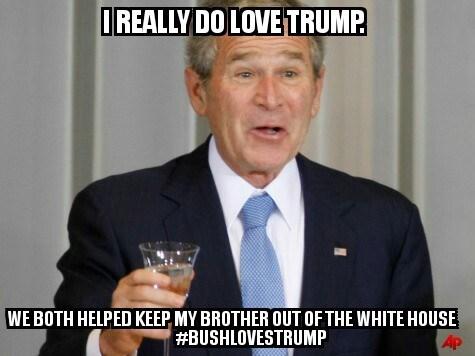 bush-really-does-love-trump