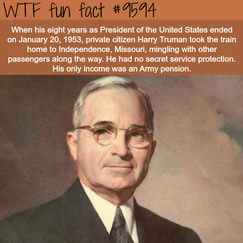 fun-facts-president-harry-trueman-wtf-fun-fact