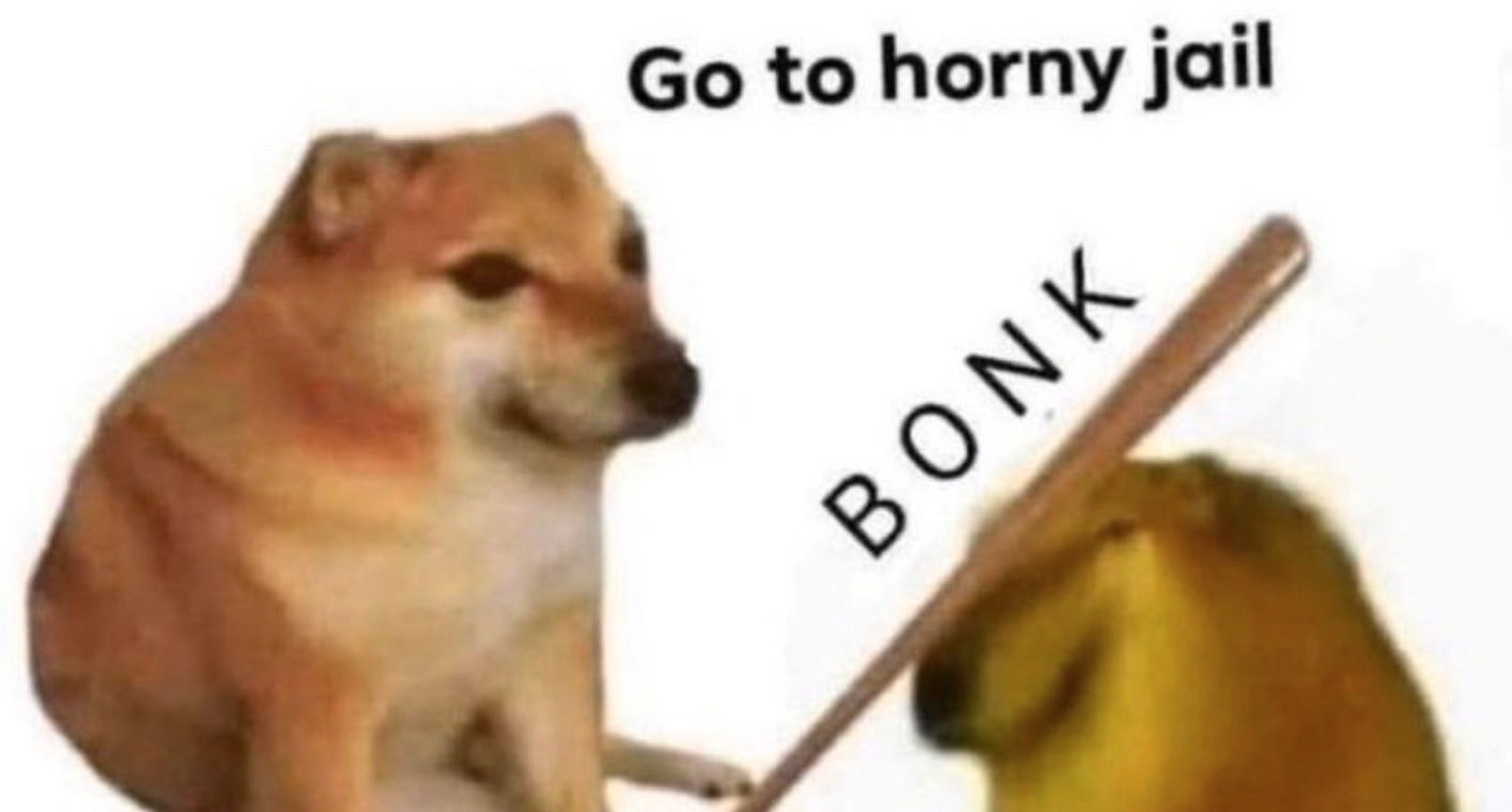 horny dog