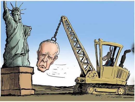 democrats-wrecking-ball-biden-statue-of-liberty