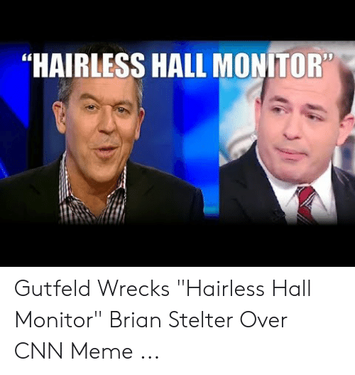 hairless-hall-monitor-gutfeld-wrecks-hairless-hall-monitor-brian-stelter-53424196