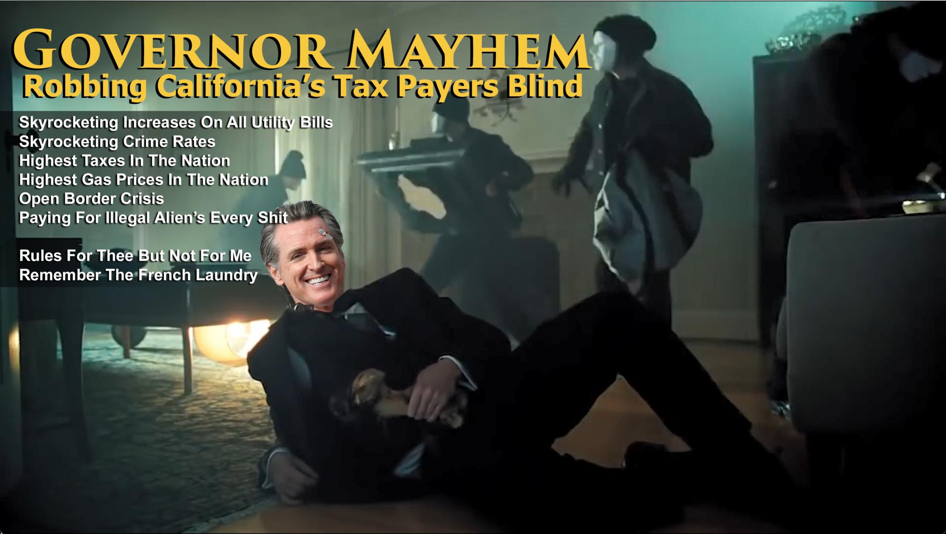 Governor MAYHEM meme - 1A